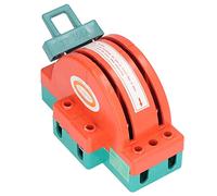 Alomejor Interruptor de Cuchilla Estable, Interruptor de Desconexión de Doble Tiro de 100A para Disyuntores a Prueba de Fallos, Electrodomésticos, Material PA ABS