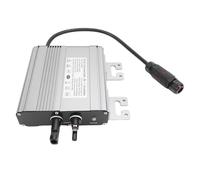 Alomejor Inversor Solar, Fotovoltaico Inteligente de Aleación de Aluminio, Potencia de Salida de 500 W para Solución de Energía Doméstica