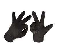 Alomejor Invierno para hombre pantalla táctil impermeable a prueba de viento para esquí al aire tela de neopreno M/L/XL 2 piezas (XL) (L)