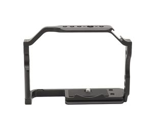 Alomejor Jaula de Video para Cámara Plataforma de Fabricación de Película Protectora de Aleación de Aluminio Completa de Alta Resistencia para Montaje en Zapata Fría R10, Ideal para Grabación de Video