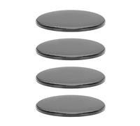 Alomejor Juego de 4 Cubiertas para Parrilla de Altavoz de 180 Mm, Protector de Malla Redondo de Acero Duradero para Cine en Casa y Altavoces de Coche