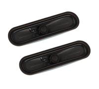 Alomejor Juego de Altavoces de Rango Completo de 10 W para TV LCD y Usos Publicitarios, Alta Sensibilidad y Graves Profundos, 2 Piezas, Tamaño Compacto 5,3" X 1,4" X 1,0"