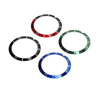Alomejor Juego de Anillos de Bisel de Reloj de Aluminio Accesorio de Reparación de Relojes Duradero para Relojeros y Reparadores de Relojes Anillo de Bisel de Esfera de Reloj Liviano de 4 Piezas para