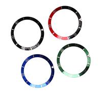 Alomejor Juego de Anillos de Bisel de Reloj de Aluminio Accesorio de Reparación de Relojes Duradero para Relojeros y Reparadores de Relojes Anillo de Bisel de Esfera de Reloj Liviano de 4 Piezas para
