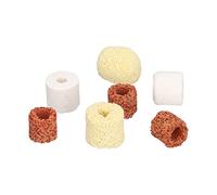 Alomejor Juego de Anillos de Cerámica Bio Balls, Medios Filtrantes Eficaces para Acuario para Pecera, Estabiliza la Calidad del Agua, 12 Piezas para Pecera de Acuario