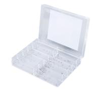 Alomejor Juego de Anillos de Retención para Relojes de Primera Calidad, Práctica Abrazadera/Soporte en C, Paquete Variado, Accesorios Esenciales para Amantes de los Relojes, Acero Inoxidable, 200