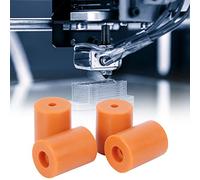 Alomejor Juego de Columnas de Nivelación de Búfer de Silicona para Impresora 3D Ender-2/Ender 3/Ender 3 Pro/CR-10, Solución de Nivelación de Cama Caliente Duradera, 4 Piezas Resistentes a Altas
