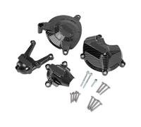 Alomejor Juego de Cubiertas de Protección del Motor Protector del Estator del Motor de Motocicleta Duradero y Elegante para S1000R S1000RR Material de Alta Resistencia 18 Piezas (Fibra estilo carbono)