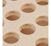 Alomejor Juego de Damas Educativas de Madera para Concentración y Observación de Niños, Dedos de Ejercicio, Piezas de Juego Familiar para una Infancia Feliz, Madera Natural
