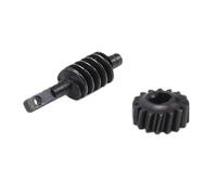 Alomejor Juego de Engranajes Diferenciales, Piezas de Mejora de Acero para Eje Trasero Delantero de Coche Trepador de Control Remoto SCX30 1/30, con Capacidad de Escalada Mejorada y