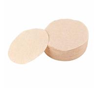 Alomejor Juego de Filtros de Papel de café de para Conservar el Sabor y el Flujo Uniforme del café, 100 Unidades por Juego (N° 6 60 mm)