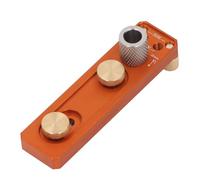 Alomejor Juego de Guía de Broca de Perfil de Aluminio Duradero Diseño Portátil Fácil de Transportar para Entusiastas de la Carpintería de Perfiles de Aluminio 2020 2040 3030 3060