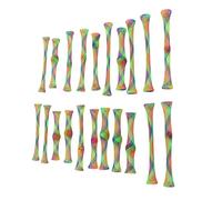 Alomejor Juego de Juguetes de Resorte para Gatos, Colorido y Duradero, para Gatitos, Juguete Interactivo con Tubo en Espiral para Gatos, Reduce el Estrés, 21 Uds.