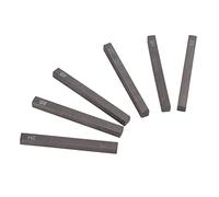 Alomejor Juego de Lápices de Dibujo para Bocetos Portátiles, 6 Unidades, para Artistas, Estudiantes, Carbón Negro