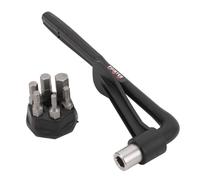 Alomejor Juego de Llave Dinamométrica para Bicicleta, Herramienta de Mantenimiento Portátil de Llave Dinamométrica para Bicicleta de 10N.M con Broca Hexagonal para Manillares y Tijas de