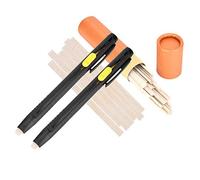 Alomejor Juego de Marcadores de Cuero que Desaparecen Automáticamente con Diseño de Empuje Ajustable para Líneas Perfectas en Proyectos de Arte y Pasatiempos Kit de Carcasa de Plástico para Artistas y