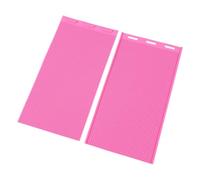 Alomejor Juego de Moldeo de Hojas de Base de Cera de Abejas, Herramienta de Prensa de Silicona Suave de 2 Uds para Apicultura Sostenible, 17,05x8,86 Pulgadas