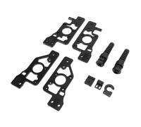 Alomejor Juego de Montaje de Motor AB Duradero, Aleación de Aluminio Resistente para 2.4 R2 V2.0, 6 Unidades de Impresión 3D