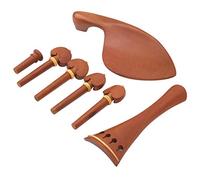 Alomejor Juego de Piezas de Violín de Palisandro Duradero para Mejorar la Apariencia para Entusiastas del Violín Caoba