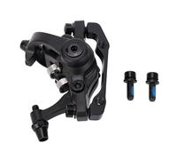 Alomejor Juego de Pinzas de Freno de Disco de Bicicleta Juego de Frenos de Disco de Bicicleta de Doble Pistón Frenado Superior con Tornillos Paquete Completo para un Uso Duradero