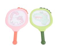 Alomejor Juego de Raquetas de Tenis para Niños, Raquetas Interactivas Ligeras para Principiantes para Actividades Al Aire Libre, Plástico, 2 Unidades