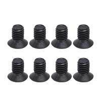 Alomejor Juego de Tornillos Avellanados A2-70 para una Instalación Segura en Aplicaciones de Alta Precisión, Surtido de 50 Piezas (M3*5)