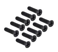 Alomejor Juego de Tornillos Avellanados A2-70 para una Instalación Segura en Aplicaciones de Alta Precisión, Surtido de 50 Piezas (M3*10)