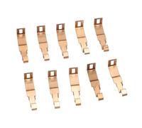 Alomejor Juego de Zapatos de Recogida Precisos de 10 Piezas Iron 440 440x2 para Entusiastas de Las Carreras de Autos con Ranura HO: Fácil Instalación para una Fuente de Alimentación Eficiente y una