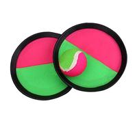 Alomejor Juego Interactivo de Pelota para Niños, Mejora Las Habilidades Motoras y la Coordinación, Ideal para Parques de Atracciones, 1 par de Paletas y 1 Pelota