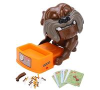 Alomejor Juguete Complicado de Evil Dogs, Juego de Dedo para Morder de Plástico ABS con Sonido de y Desafío Emocionante para Niños a Partir de 5 Años