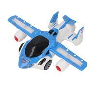 Alomejor Juguete de Avión Eléctrico para Niños, Material ABS, Avión Giratorio de 360 Grados con Luz y Música para Niños de 3 Años o Más