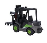 Alomejor Juguete de Carretilla Elevadora, Modelo de Vehículo de Construcción de Simulación Realista de Gran Tamaño con Función de Elevación, para Niños y Niñas