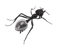 Alomejor Juguete de Insecto Hormiga con Energía Solar, Broma Portátil Educativa ABS con Detalles Realistas para Niños