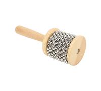 Alomejor Juguete de Manivela de Bola de Acero Cabasa de Madera Duradera para Niños, Bolas de Acero Brillantes, Sonidos Maravillosos, Aplicable para Niños Mayores de 4 Años (Trompeta Cabasa)