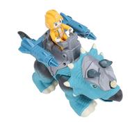 Alomejor Juguete de Pulverización de Dinosaurios, Dinosaurio Eléctrico con Luz de Sonido Real para Caminar con Pulverizador de Agua, para Interacción Entre e Hijos (Blue)