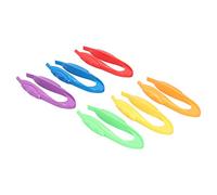 Alomejor Juguete Educativo con Clamp/Holder de Captura de Observación Resistente Al Desgaste para Niños para Exploración Al Aire Libre, Clips de Colores Surtidos para Estimular el Desarrollo