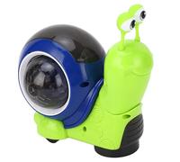 Alomejor Juguete Eléctrico de Caracol, Juguete Interactivo para bebé con Música y Luces Intermitentes para Niños Pequeños (Caracol Verde)