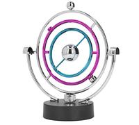 Alomejor Juguete Electrónico de Movimiento Perpetuo, Modelo de Esfera de Equilibrio de Orbitador Giratorio con Movimiento de Balanceo Suave para Decoración Científica de Escritorio de