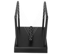 Alomejor Juguete Oscilante de Bola de Péndulo para Cuna Newton, Decoración del Hogar, Oficina, Regalo Educativo para Niños, 6,9 X 5,7 X 7 Pulgadas, Escritorio, Aula, Ciencia Física