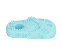 Alomejor Juguete para Masticar para Perros, Diseño de Zapatilla TPR para Masticadores Agresivos, Limpieza de Dientes, Juguete para la Dentición de Cachorros, Juego Interactivo para Perros (Blue)