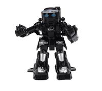 Alomejor Juguete Robot de Lucha con Control Remoto, Robot RC de Batalla de Doble Jugador con Efectos de Sonido LED con Detección Infrarroja, para Niños de 6 Años en Adelante