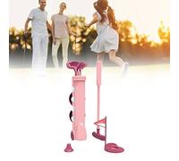 Alomejor Juguetes de Golf de Dibujos Animados para Exteriores, Juego de Juguetes de Golf con Diseño Antideslizante para Chico, Ejercicio, Educación Infantil Temprana, Plástico de 500g