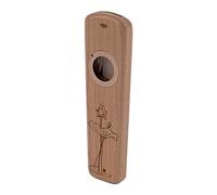 Alomejor Kazoo de Madera, Instrumento Musical Portátil Hecho a Mano con Timbre Clásico para un Sonido único, Brillante y Alegre, Fácil de Tocar para Todas las Edades (Nuez)