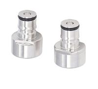 Alomejor Keg Coupler Adapter 5/8FPT Stainless Steel Kit