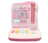 Alomejor Kids Track Ball Game Machine, Educational Logic Development Toy con Laberinto de Rolling 3D, Juego de Rompecabezas de Plástico Adecuado para Niños y Niñas de 3 a 8 Años (Pink)