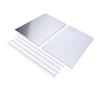 Alomejor Kit de Aislamiento de Aire Acondicionado para Ventanas, Espuma EVA Duradera para Aires Acondicionados de 5000-22000 BTU con Paneles de Aluminio Reflectantes