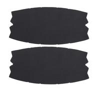 Alomejor Kit de Almohadillas para la Cabeza de Repuesto, Suaves, Cómodas, de Alta Resistencia para Auriculares WH-1000XM2, 2 Juegos (Black)