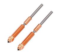 Alomejor Kit de Boquillas de Intercambio Rápido, Boquillas Bimetálicas de Acero Endurecido para Impresión de Alta Velocidad Compatible con K1C K1 MAX Ender 3V3 Salida de 0,2 MM