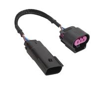 Alomejor Kit de Cableado de Conversión de Faros Arnés Adaptador de Conversión de Faros de Plástico Impermeable A Prueba de Polvo Fácil Instalación para Actualización de Iluminación del Vehículo
