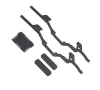 Alomejor Kit de Chasis de Fibra de Carbono, con Múltiples Puntos de Montaje de Amortiguadores para un Ajuste de la Suspensión y una Mayor Capacidad de Ascenso, con Diseño de Núcleo